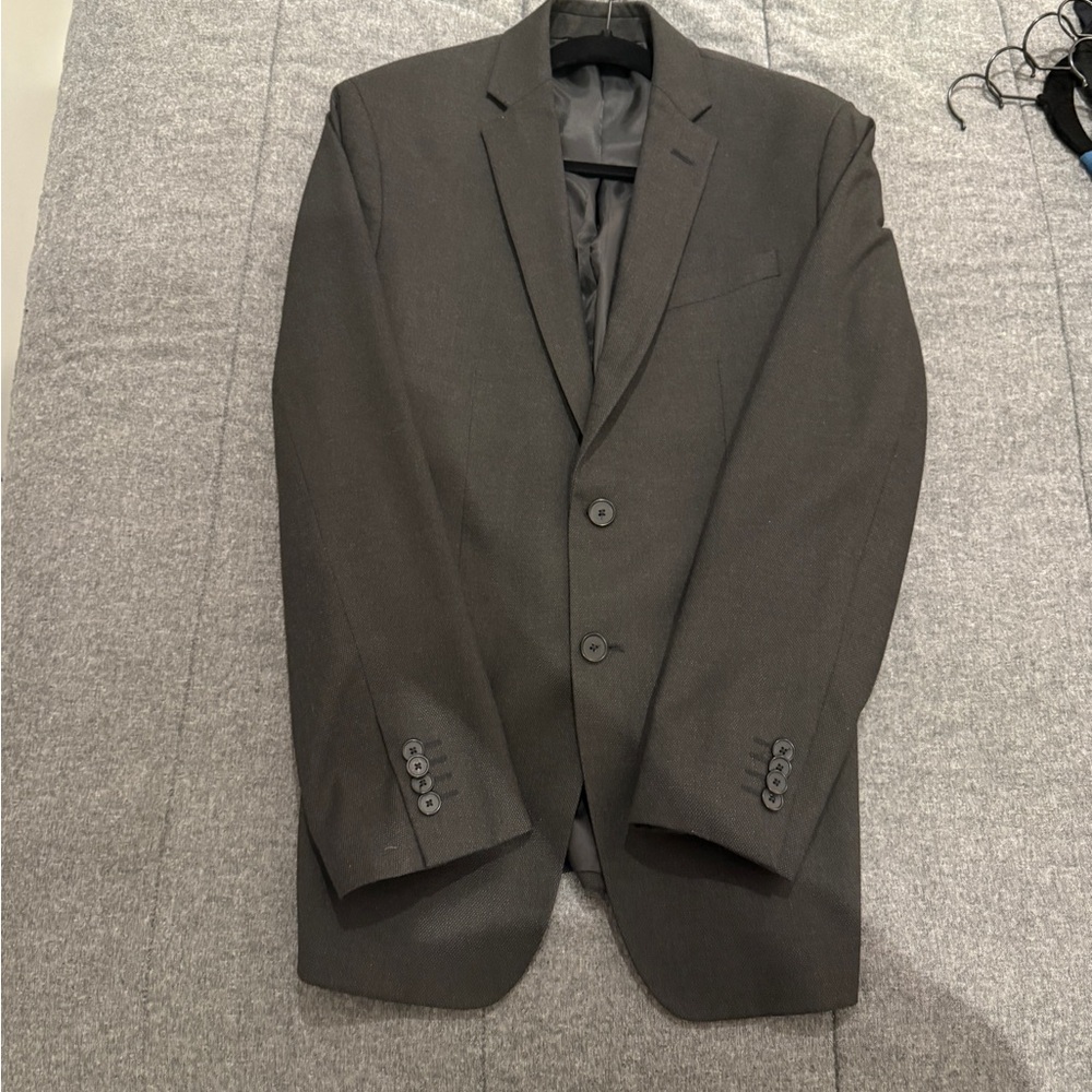 Banana Republic Black Sport Coat with Notch Lapels